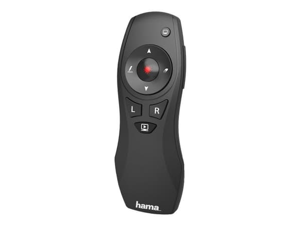 Hama "X-Pointer 6in1" Wireless Laser Presenter - Presentationsfjärrkontroll - RF
