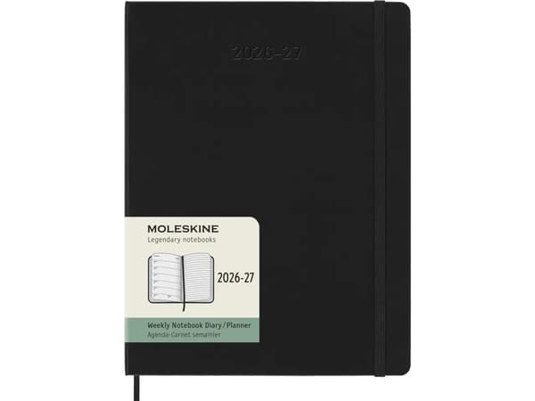 Kalender Classic Hard 18M 26/27 Week Note XL Svart