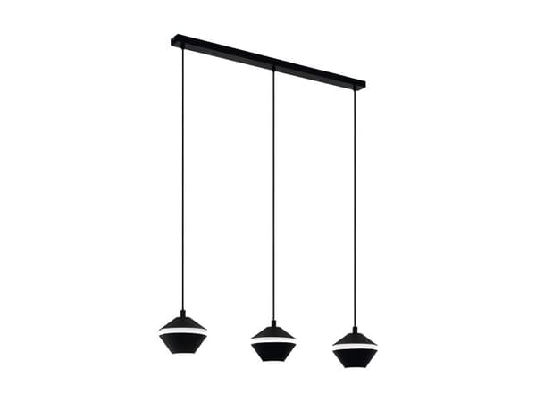 EGLO PERPIGO LANGBORD GU10 3x400LM sort