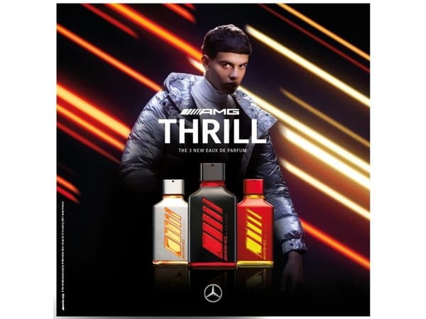 Mercedes-Benz Amg Silver Thrill Eau De Parfum Spray 100ml