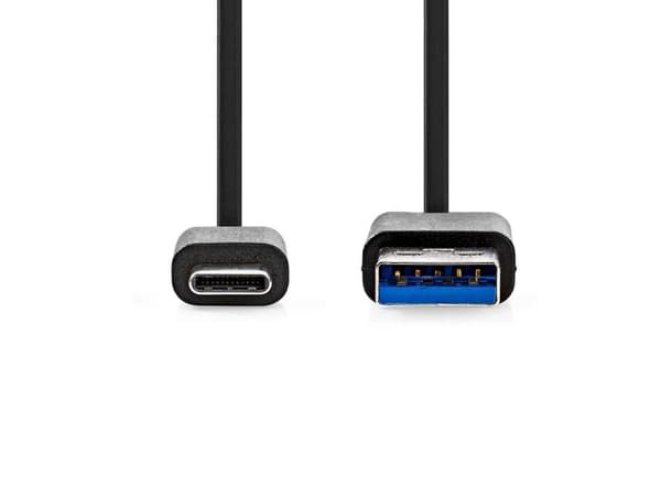 USB-A til C-kabel 3.2 60W 1m, boks