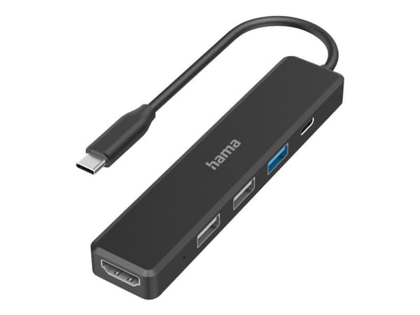 Hama - Dokkingstasjon - USB-C 3.2 Gen 1 - HDMI
