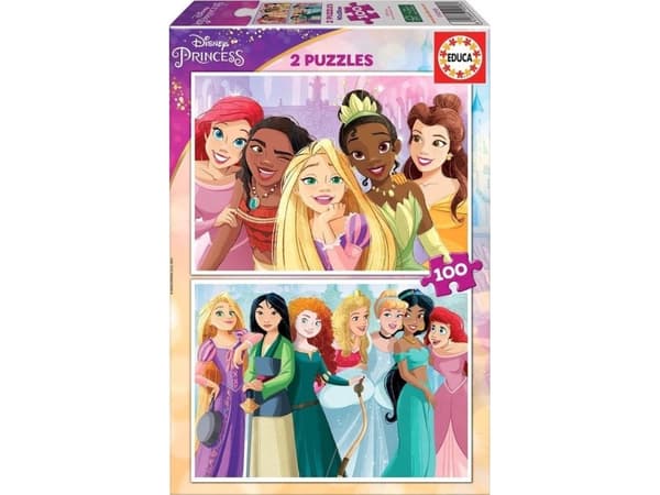 Educa 2x100 Disney Princess