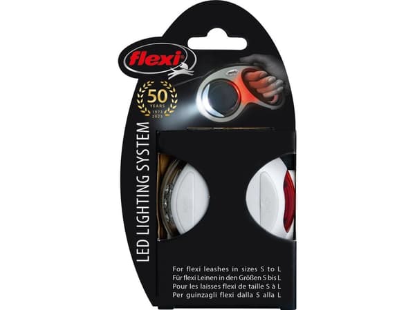 Trixie flexi LED-lyktor ljusgrå USB