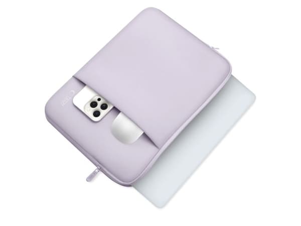 Tech-Protect neopren laptopetui 15-16" - lilla