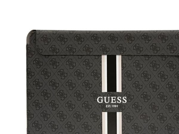 Guess 4G trykt striper-deksel til 16" laptop sort