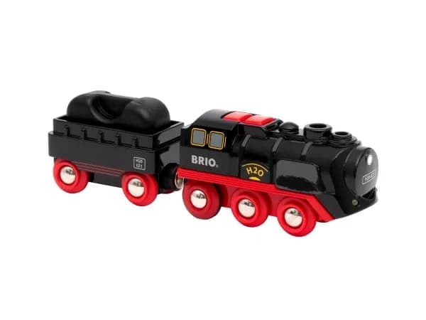 BRIO World 33884 Battery-Operated Steaming Train