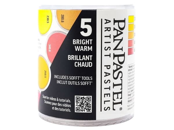 PanPastel sett 5 Bright Warm