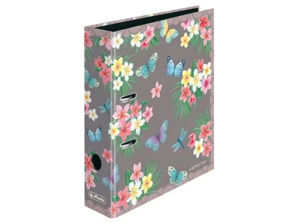 Herlitz kansio maX.file A4 8cm Ladylike Butrfl.