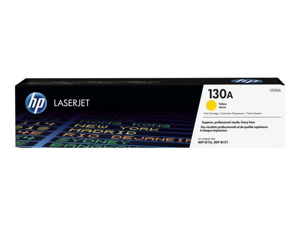 Lasertoner HP 130A, 1.000 sidor, gul