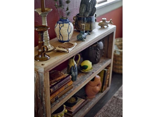 CREATIVE COLLECTION usortert lysestake, flerfarget, steingods