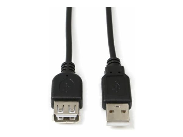 MicroConnect USB 2.0 - USB forlængerkabel - USB (hun) til USB (han) - USB 2.0 - 30 cm - lajiteltu
