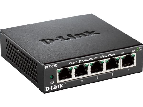 D-LINK DLINK Switch DES-105 E DES105 E (DES-105/E)