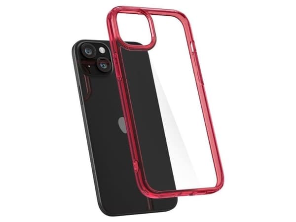 Spigen Ultra Hybrid-deksel til iPhone 15 Plus - rød