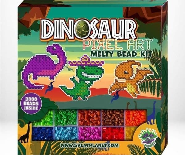 Dinosaurer Strykeperler Sett