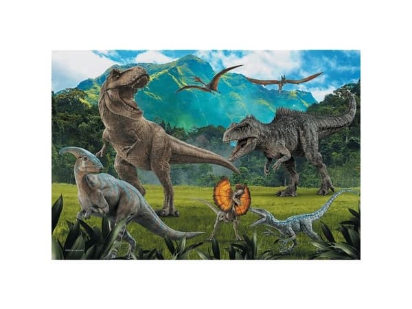 Trefl 16441, 100 stykker, Dinosaurer, 5 år