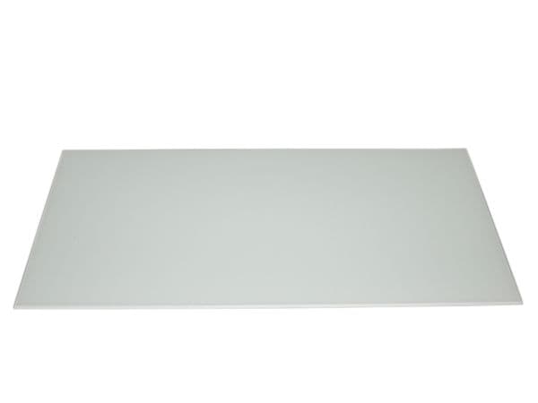 Home It skydds-/skivplatta vit glas 60x30 cm