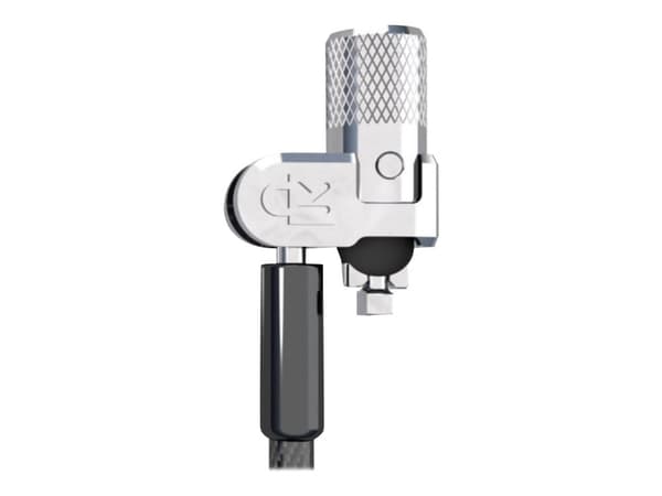 Kensington MicroSaver 2.0 Keyed Ultra Laptop Lock - Säkerhetskabel - silver