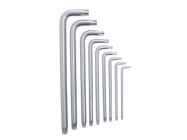 Boxer® TORX nøglesæt 9 dele krom-vanadium