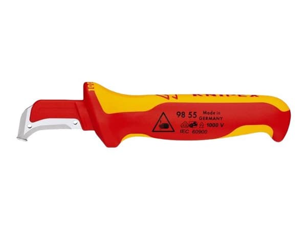 KNIPEX - Stripping knife - isolering - 180 mm