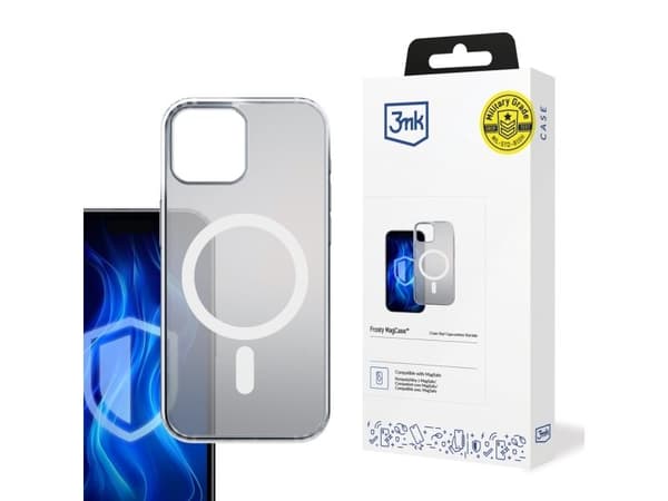 Veske 3Mk Telefonveske Apple iPhone 12 Pro Max - hvit