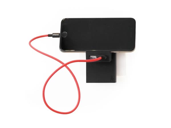 Usbepower Rock Dual USB-A-laddare - röd