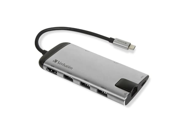Verbatim - Dockningsstation - USB-C - HDMI - 1GbE