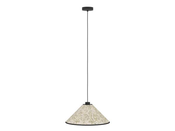 EGLO OXPARK pendellampe Ø420 E27 bambusblad lys