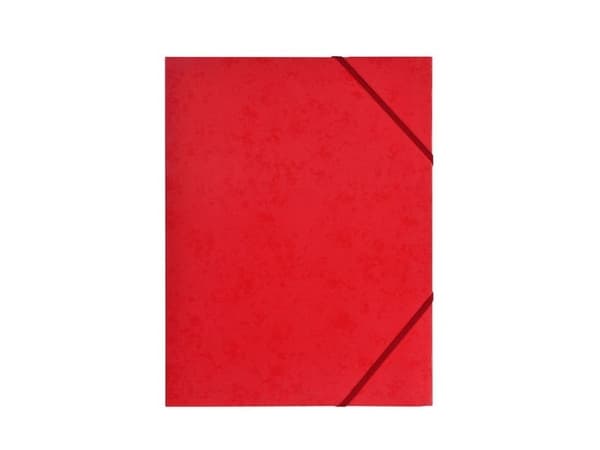 Elastinen kansio Cardboard Red - (48 kpl)