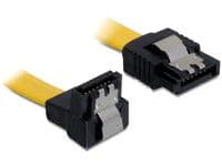 DeLOCK 0.5m SATA Cable, 0,5 m, Keltainen