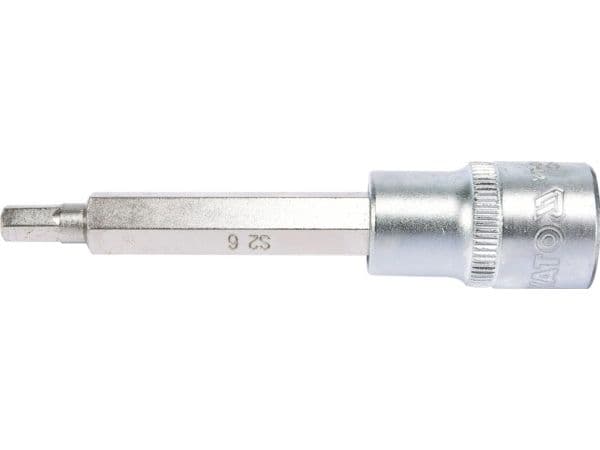 YATO top-/hexnyckel 1/2" 6x100 mm