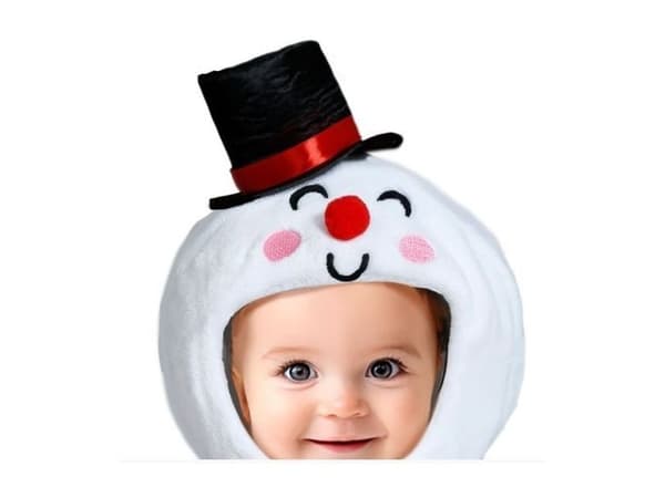 Baby snögubbe dräkt