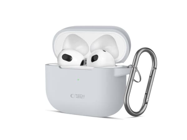 Tech-Protect silikonhake Apple AirPods 3 Crayon Grey