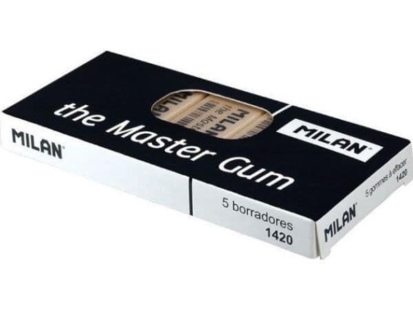 Suddgummi för breadboard 1420 Master Gum (5 st) MILAN