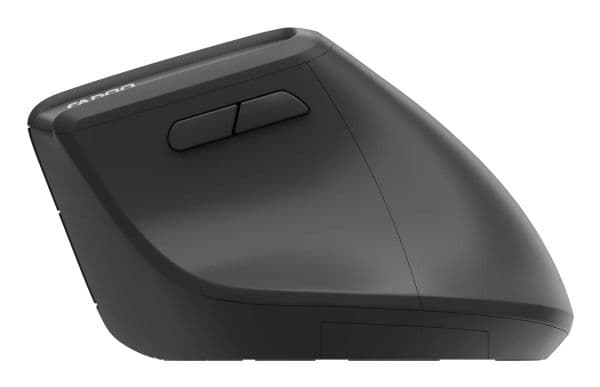 Rapoo EV310M mörkgrå trådlös ergonomisk mus