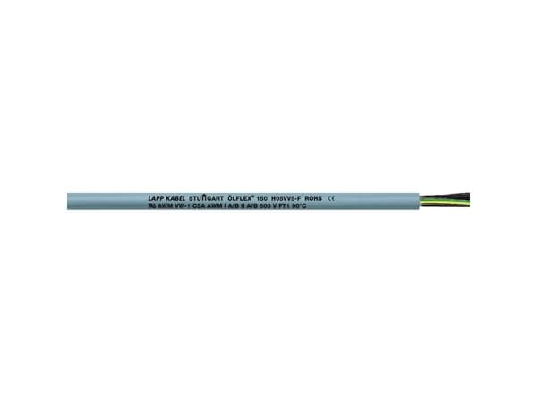 LAPP ÖLFLEX® 150 styrkabel 2 x 0,50 mm² grå 15002-75, 75 m