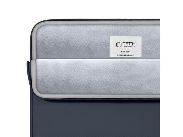 Tech-Protect sleeve til laptop 15-16 - blå