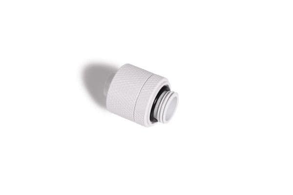 Alphacool 17624, Slangkoppling, mässing, Vit, 1/4", 27 mm, 2 cm