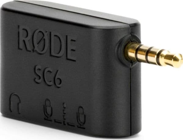 RØDE SC6, 3,5 mm, 3,5 mm, Hanstik, Sortera, Surfplatta