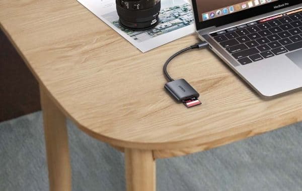 Ugreen-leser USB-C-kortleser, UGREEN CM401 (grå)