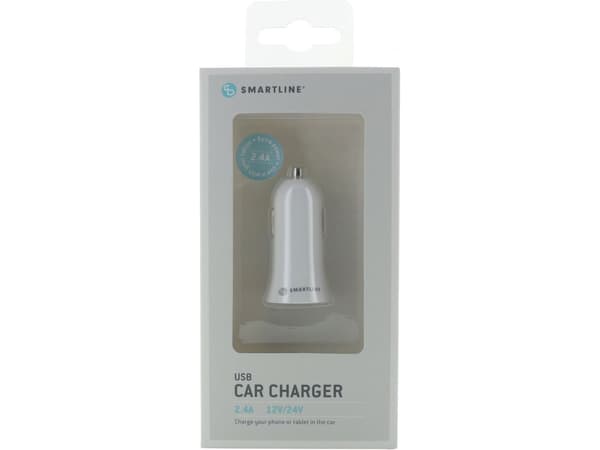 Holdit Smartline bil­lader 1x USB-A 2,4 A (611727)