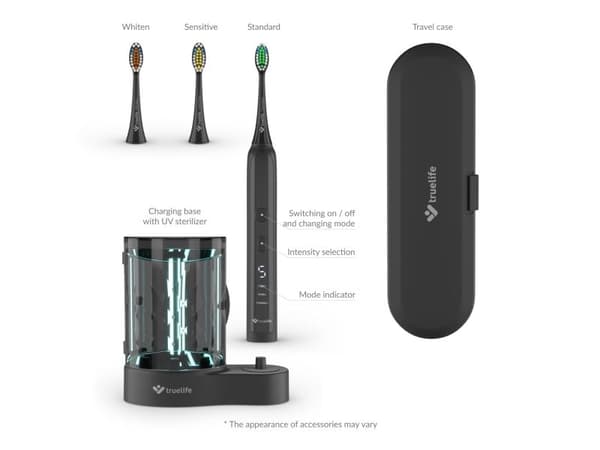TrueLife SonicBrush Compact Brush Musta
