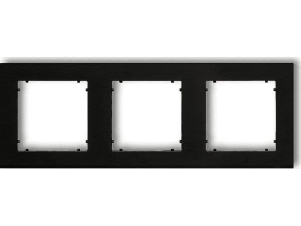 Karlik MINI Frame kolminkertainen mattamusta (12MR-3)