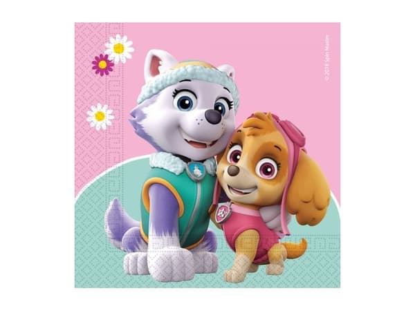 Paw Patrol Skye servietter