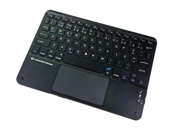 Conceptronic TOBIN01BPT, Tenkeyless (80–87 %), Langaton, Bluetooth, QWERTY, musta