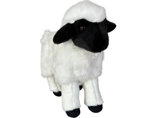 Mustavalkoinen lammas 25cm