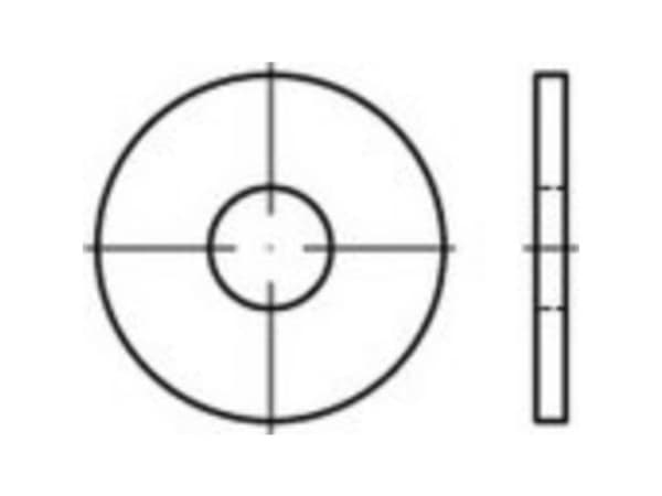 TOOLCRAFT nitsbrickor 13 mm, 100 st