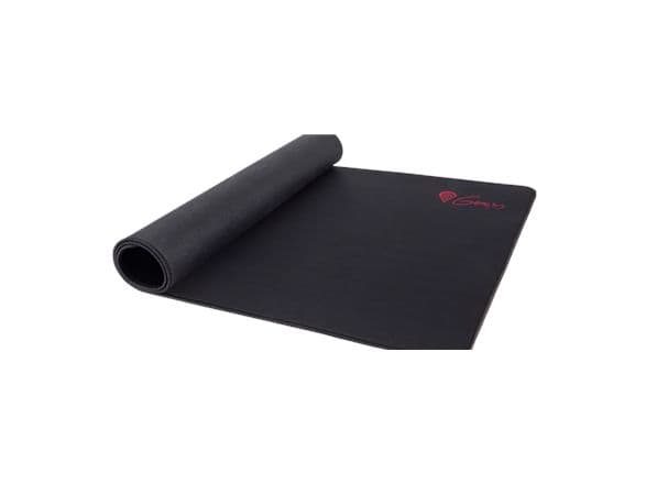 GENESIS Carbon 500 MAXI, Sort, Monokromatisk, Stoff, Gummi, Antiskliunderlag, Musematte til gaming