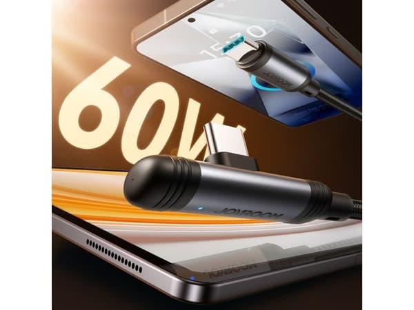 USB Joyroom USB-C til USB-C-kabel 1,2 m (svart)