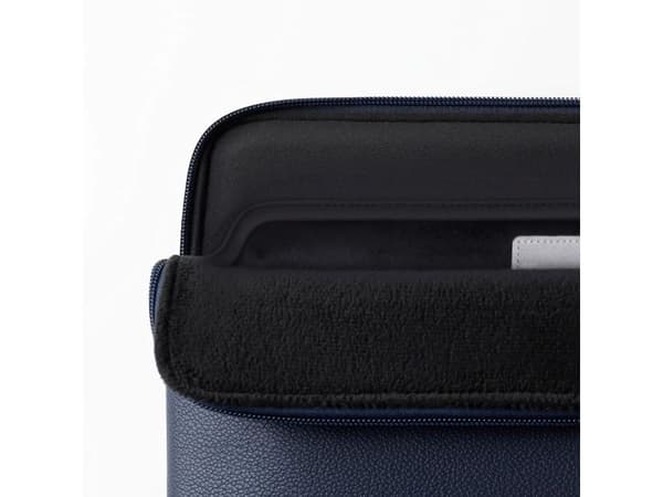 Tech-Protect fleece laptopväska 13-14" - blå